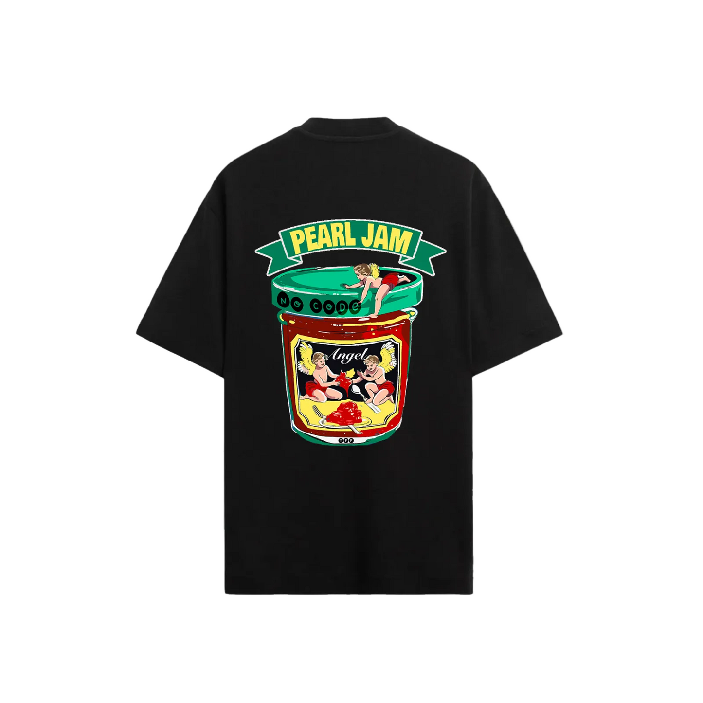 Pearl Jam Black Oversized Tshirt