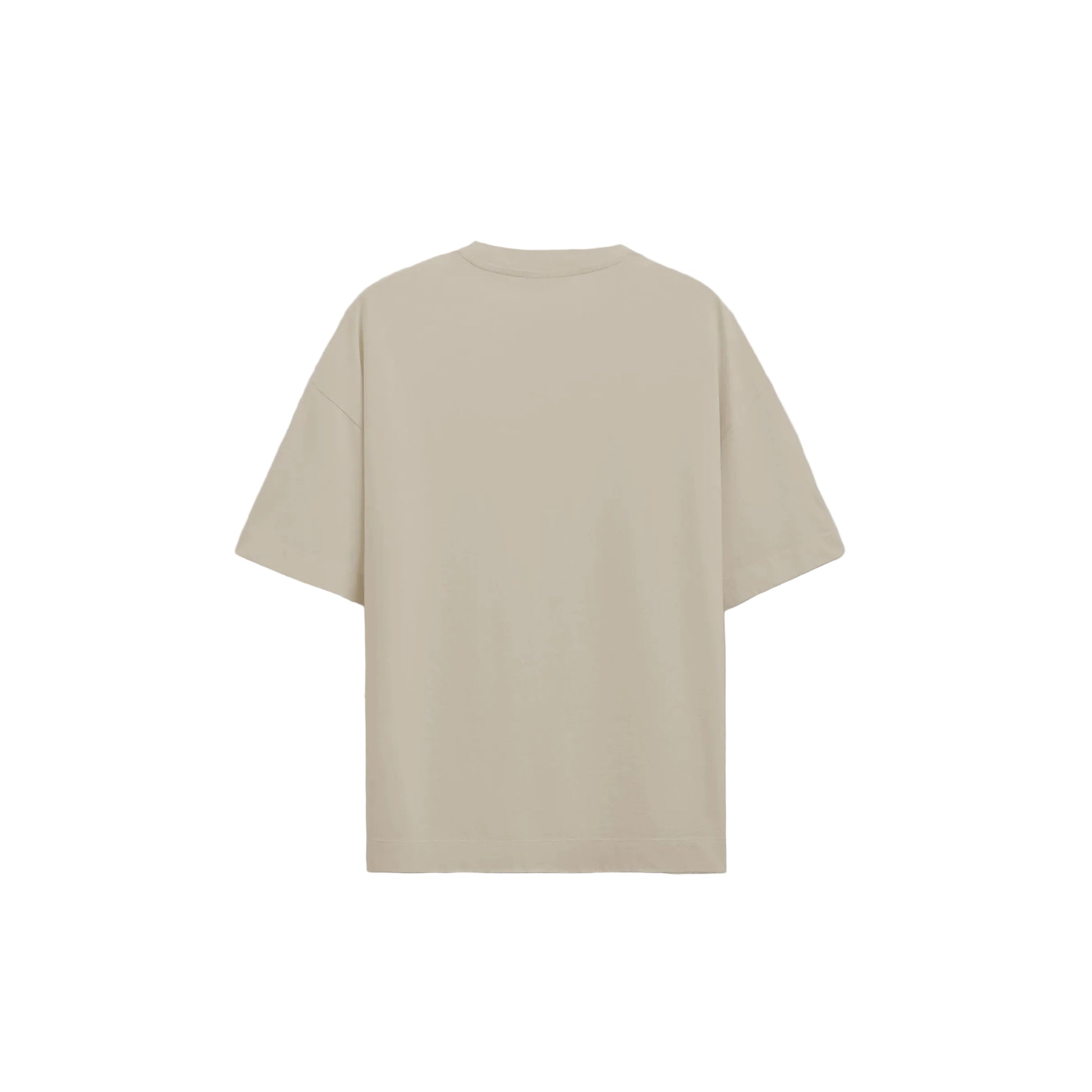 Beige T-shirt with bold text "Pour Some Sugar on Me." The word "Sugar" is in bright pink, creating a playful and upbeat tone.