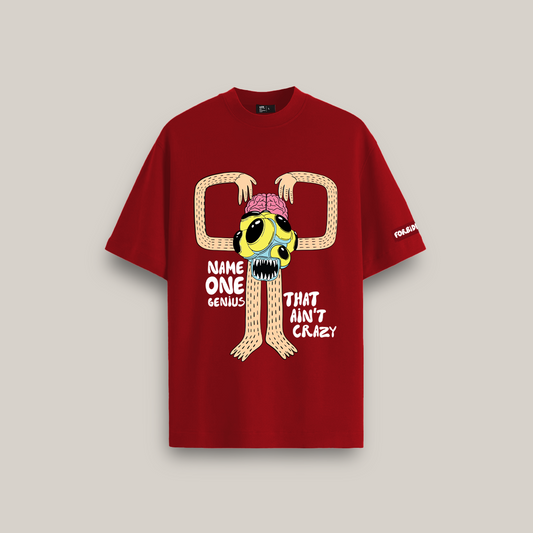 Crazy Genius Oversized Tee