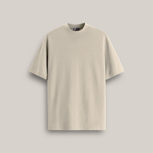 Creme' Oversized Tee