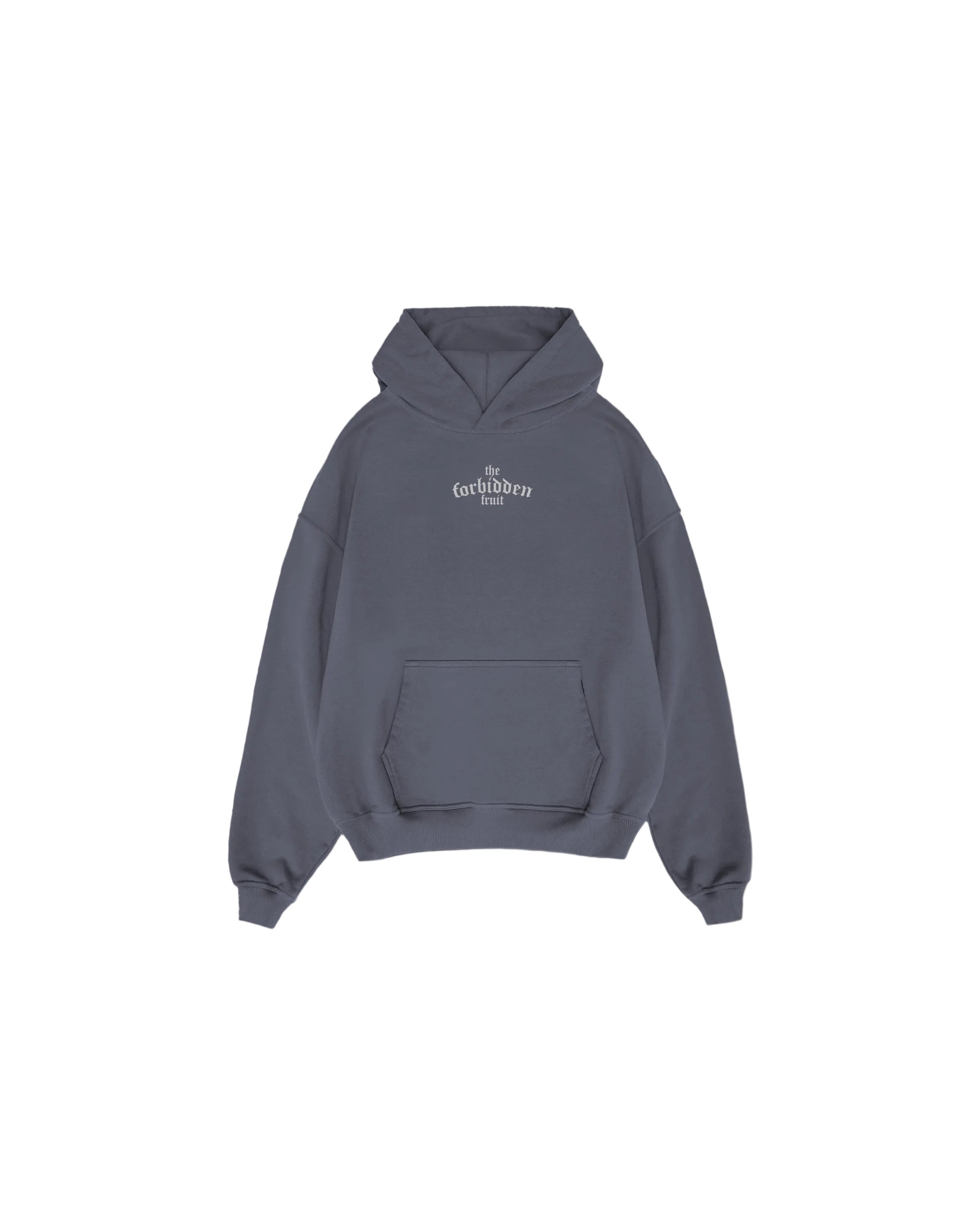 Slate Grey Oversized Hoodie – The Forbidden Fruit India