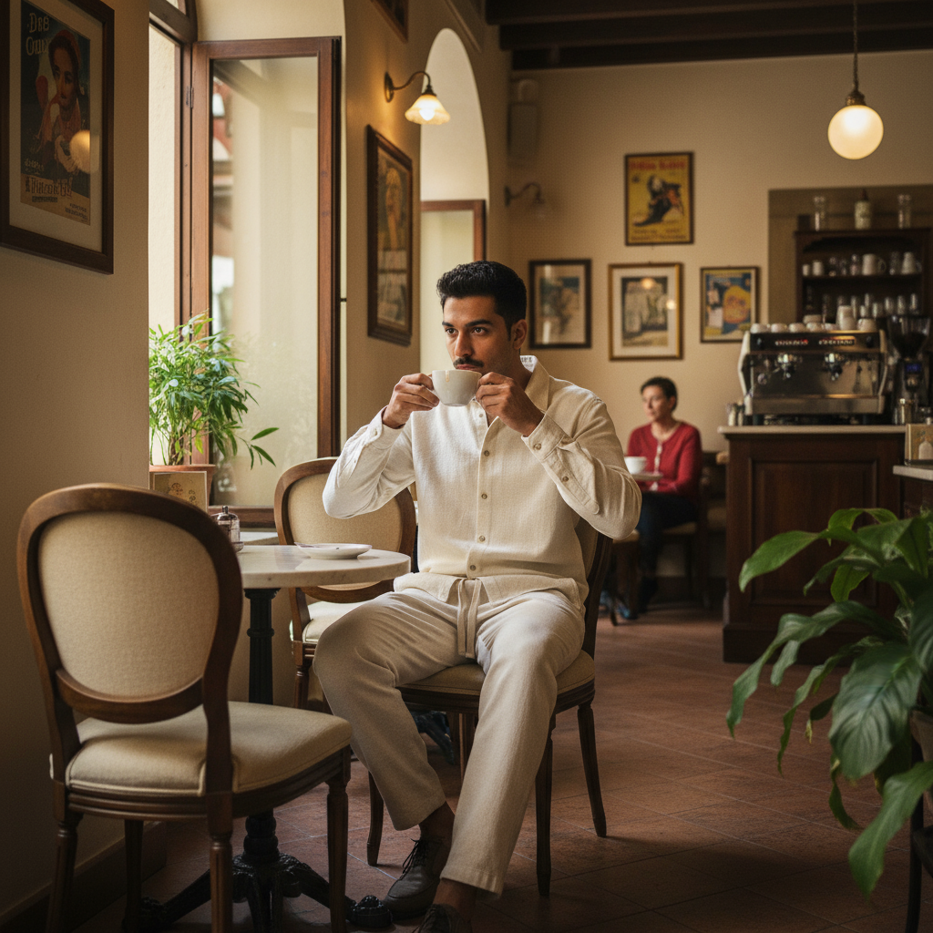 Savanna Textured Straight Pants