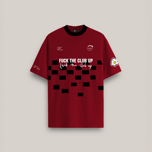 Cactus Chaos (Red) Oversized Tshirt