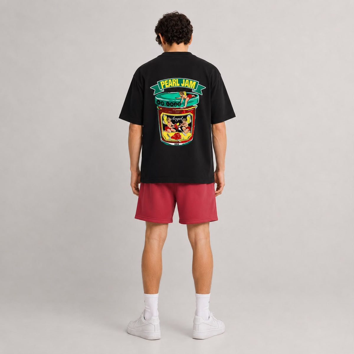 Pearl Jam Black Oversized Tshirt