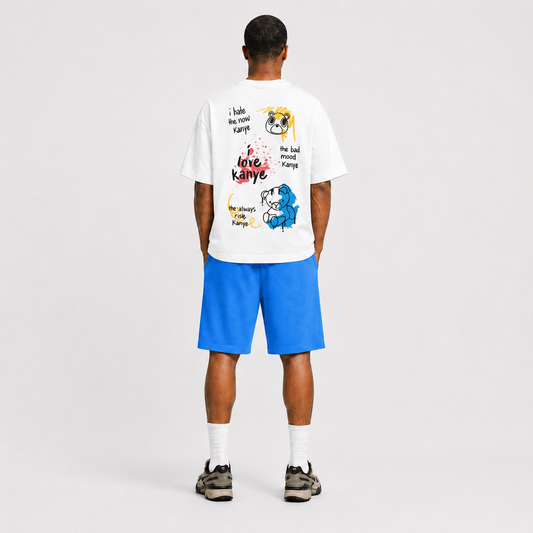 I loev KanYe Oversized Tee