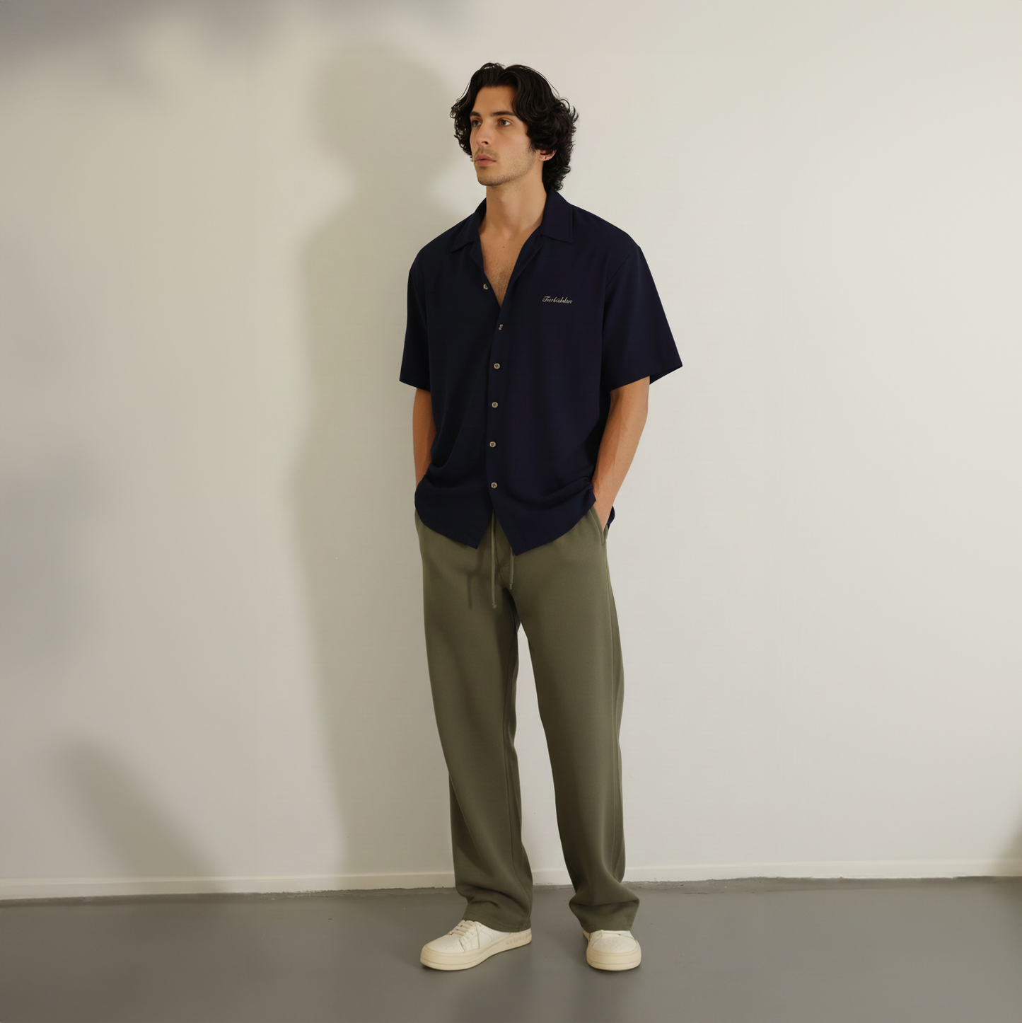 Blue Abyss Bowling Shirt