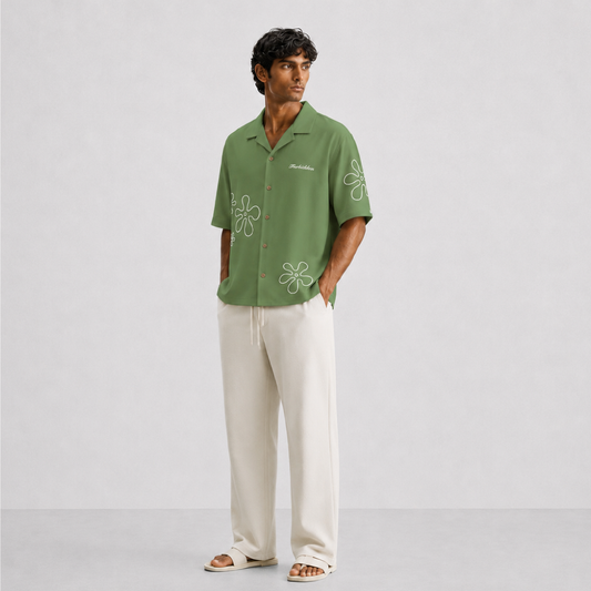 Ivory Straight Pants