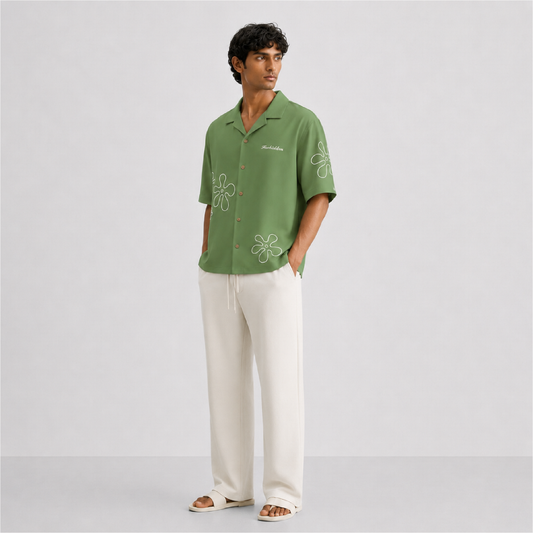 Ivory Straight Pants