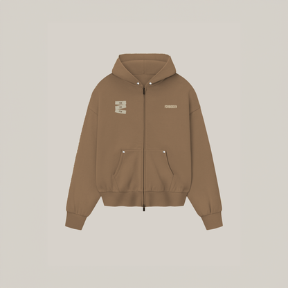 God Damn Oversized Zipper Hoodie