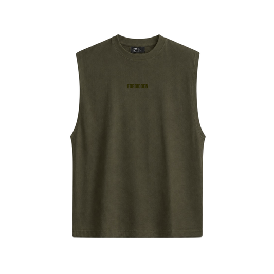 Combat Green Tank Tshirt