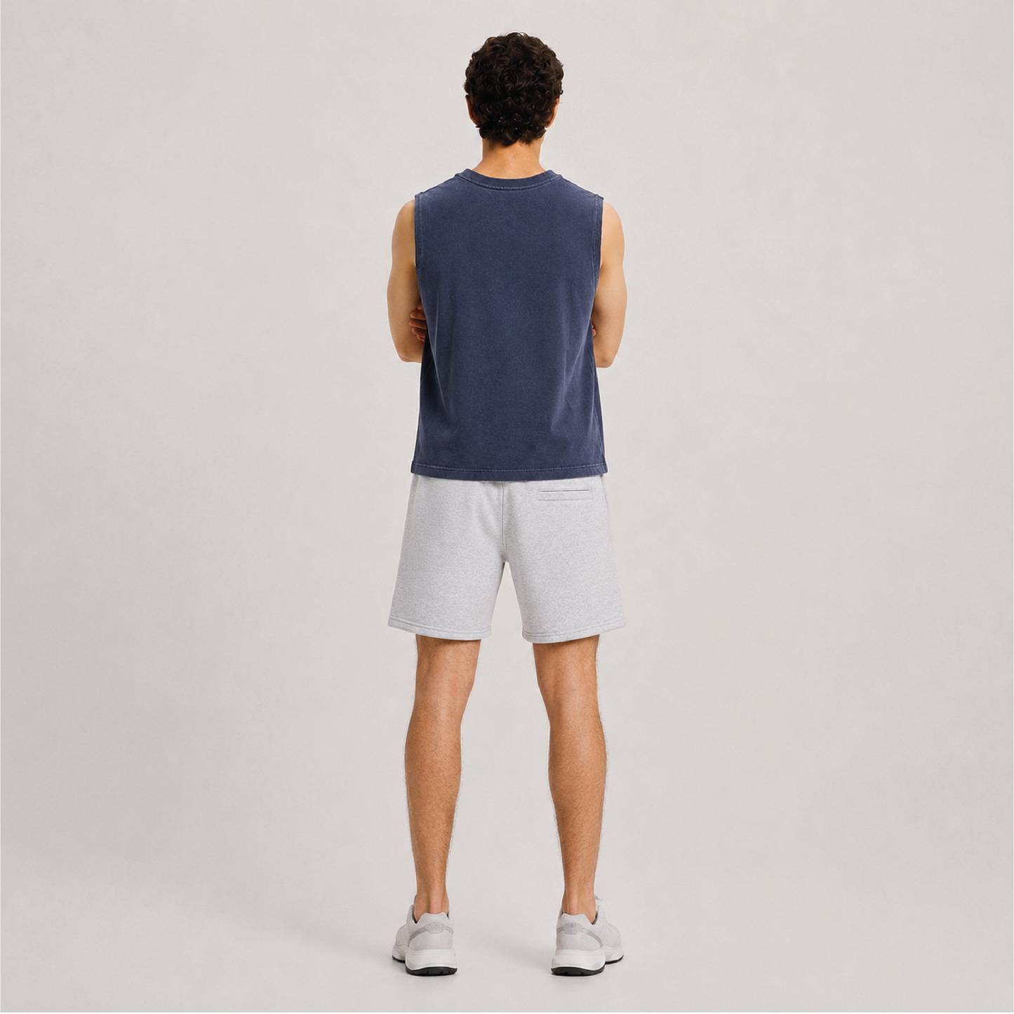 Denim Blue Tank Tshirt