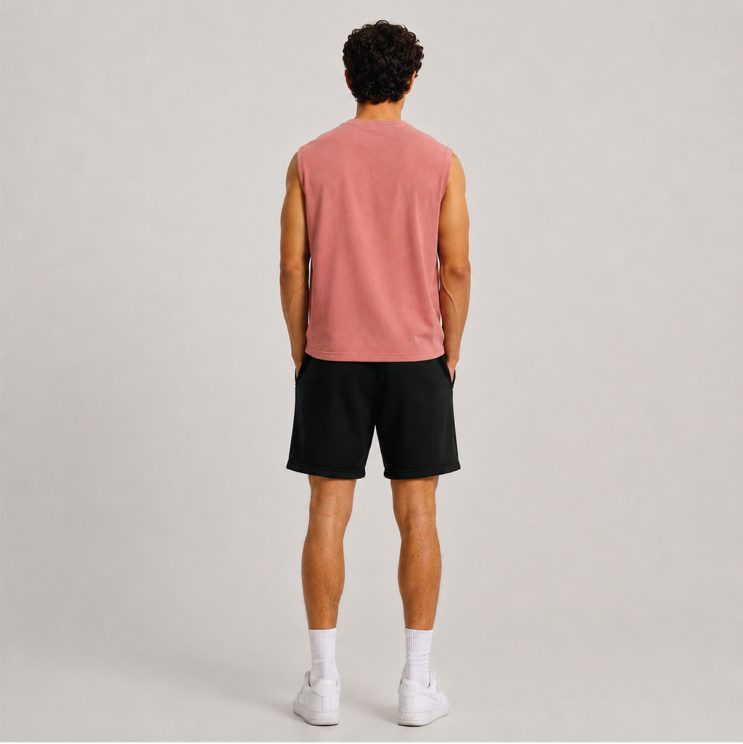 Static Black Shorts