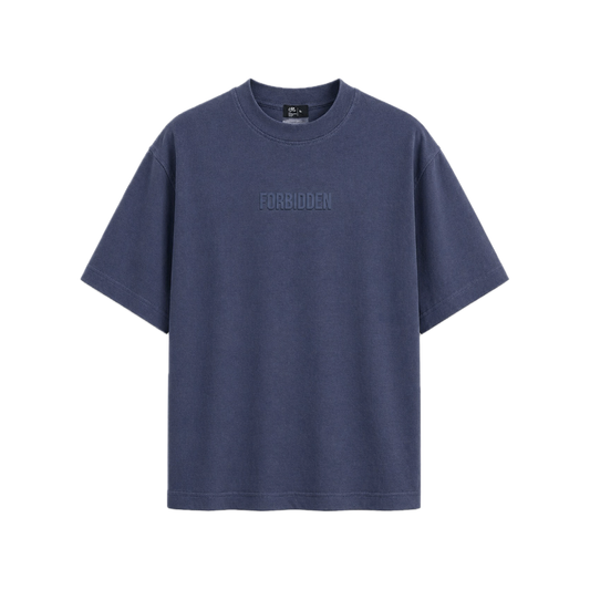 Denim Blue Oversized Tshirt