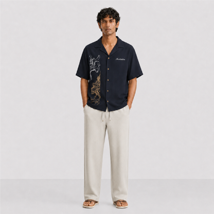 Ethereal Vortex Bowling Shirt