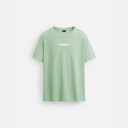 Lo-Fi Green Relaxed Fit Tshirt