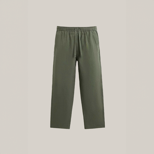 Mwaki Linen Straight Pants