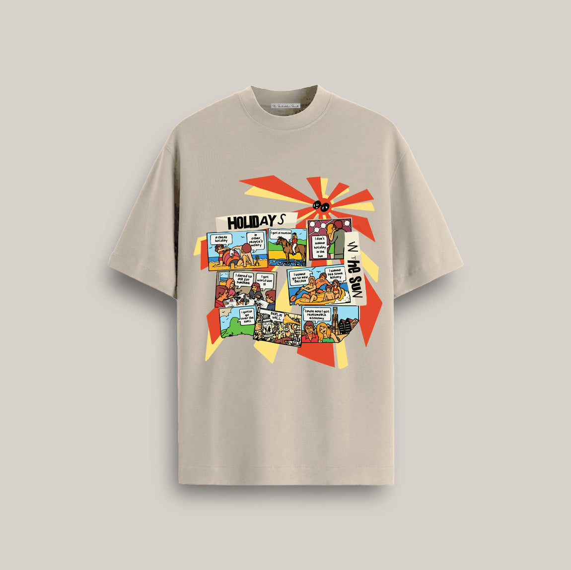 Holidays in the Sun Oversized Tee
