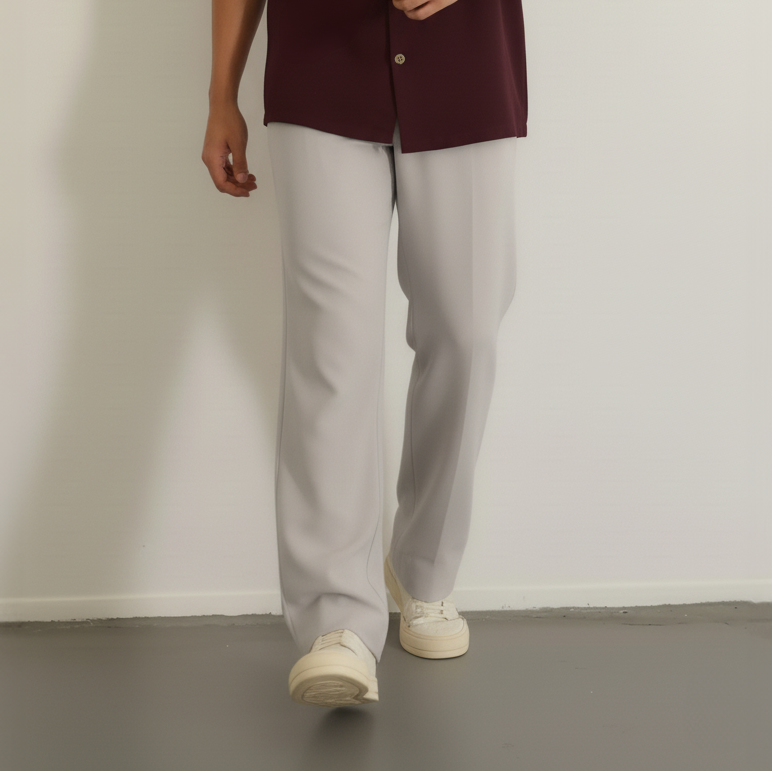 Featuring two side and two back pockets with an elastic waist band with drawstrings.

FABRIC – Twill Fabric