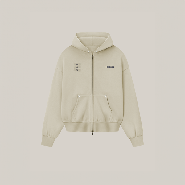 Aura Oversized Zipper Hoodie