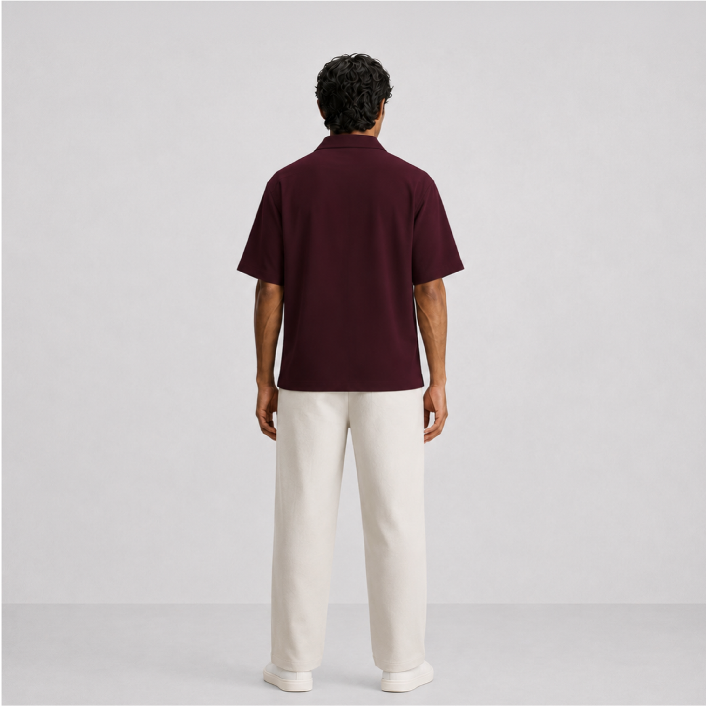 Merlot Bowling Shirt