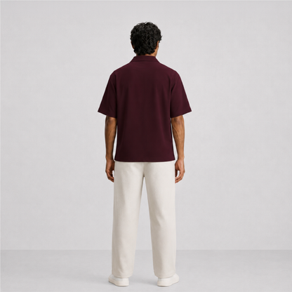 Merlot Bowling Shirt