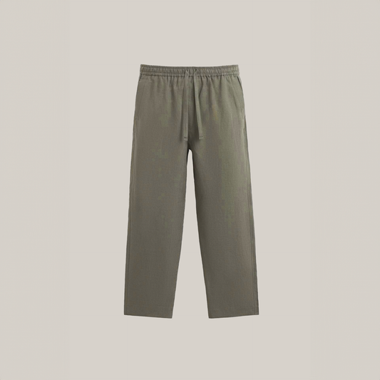 Mwaki Linen Straight Pants