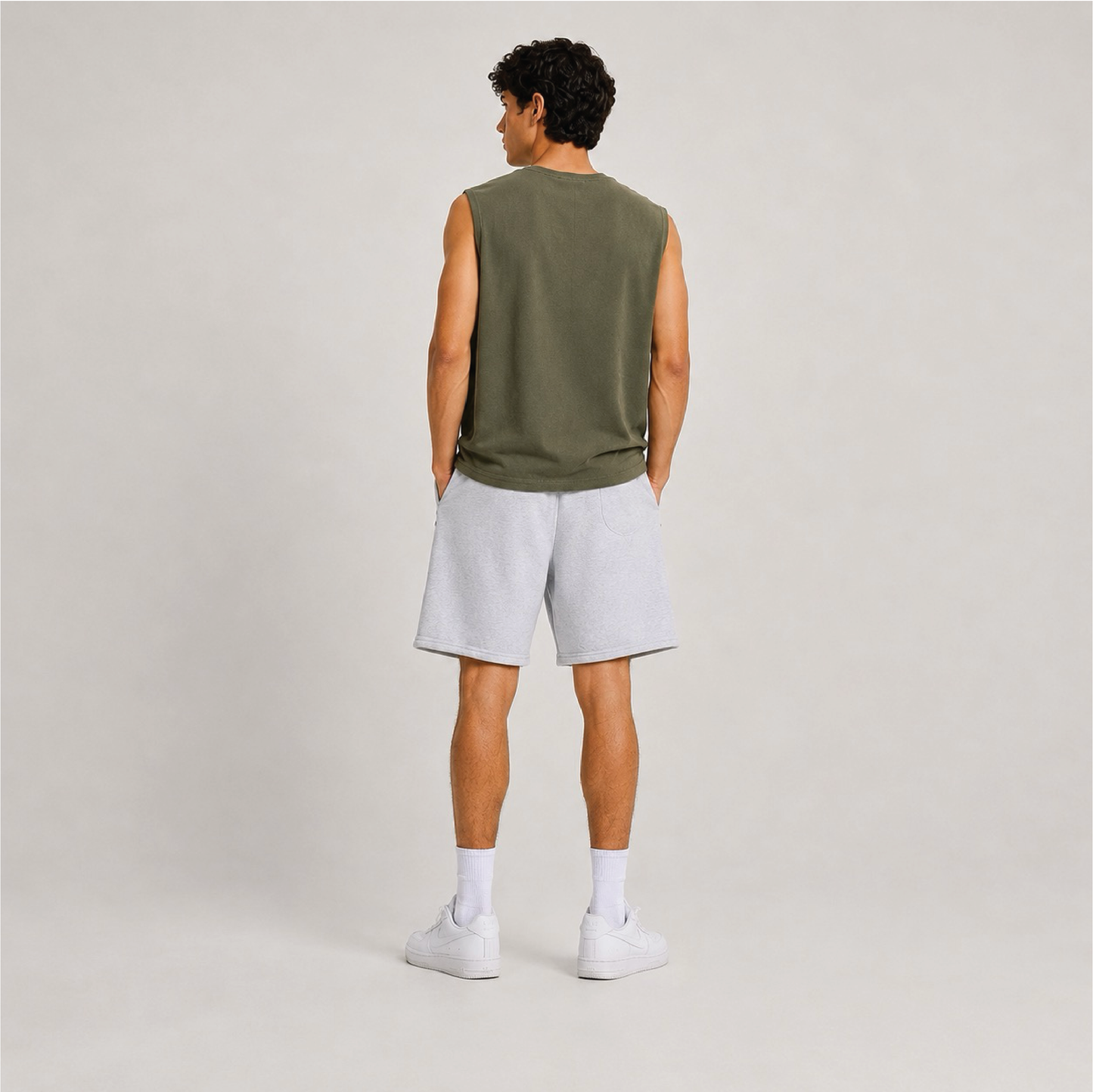 Combat Green Tank Tshirt