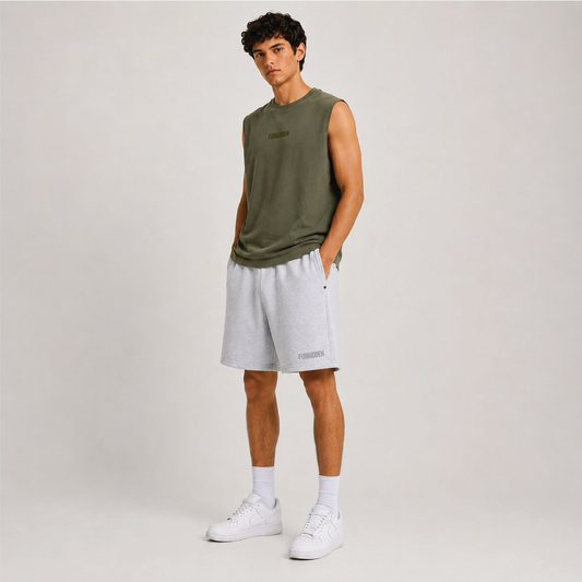 Combat Green Tank Tshirt