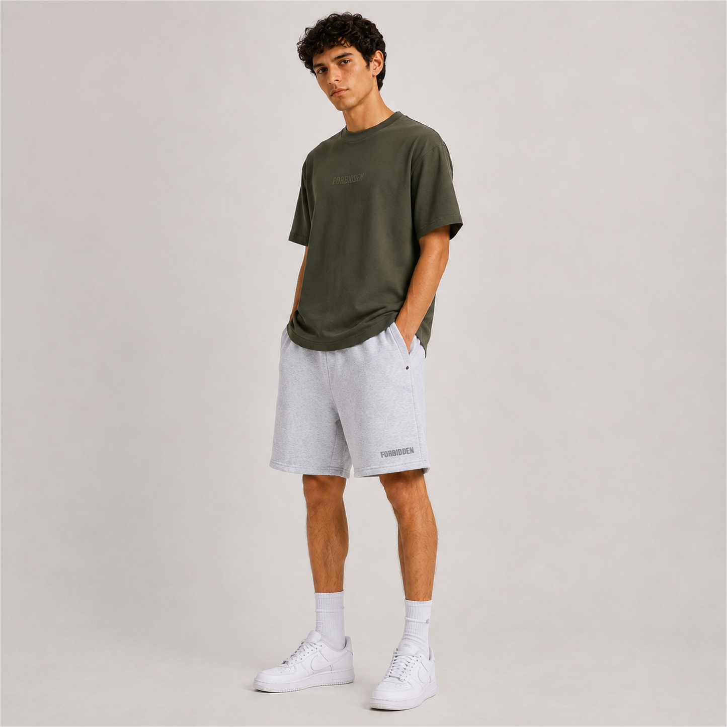 Combat Green Oversized Tshirt