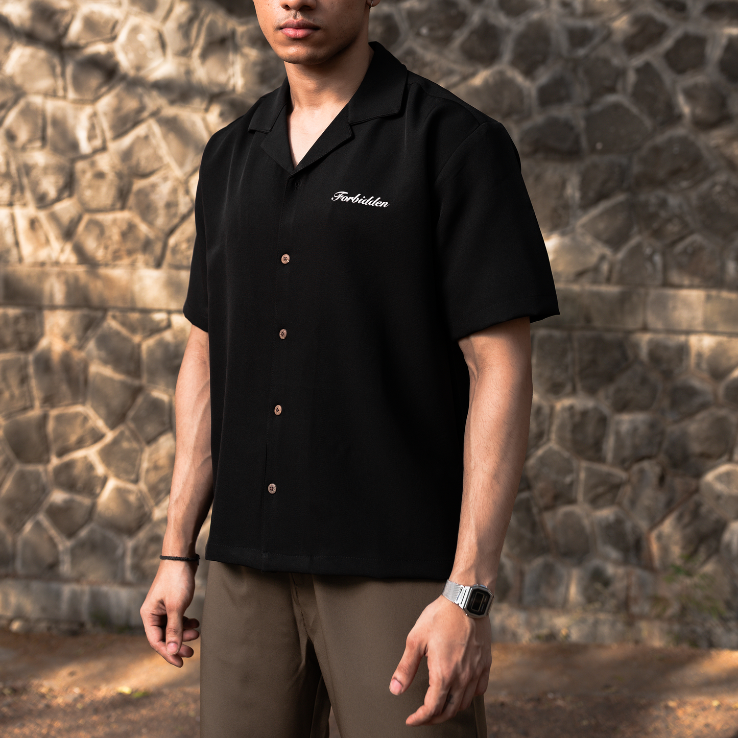 Onyx Bowling Shirt