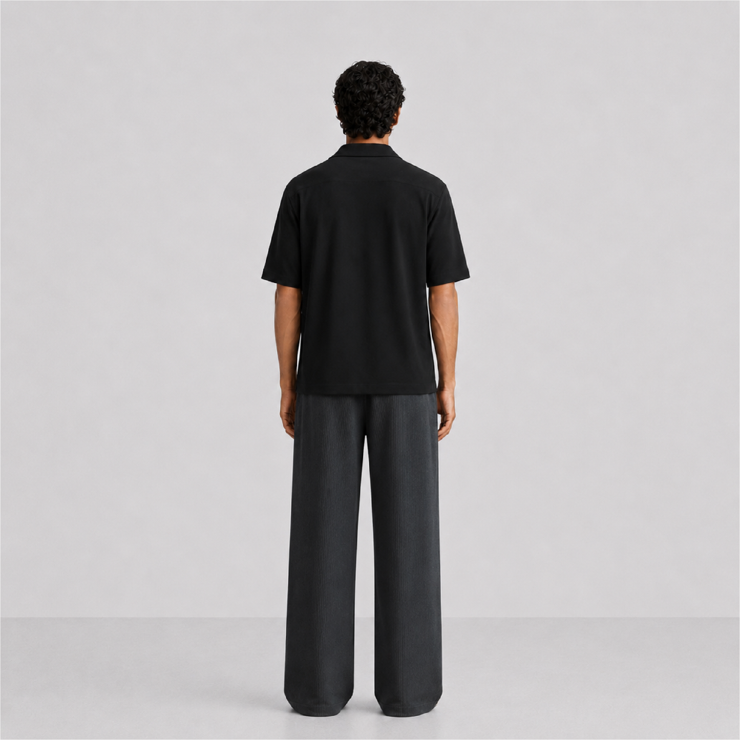 Don't call me Ribbed Straight Pants