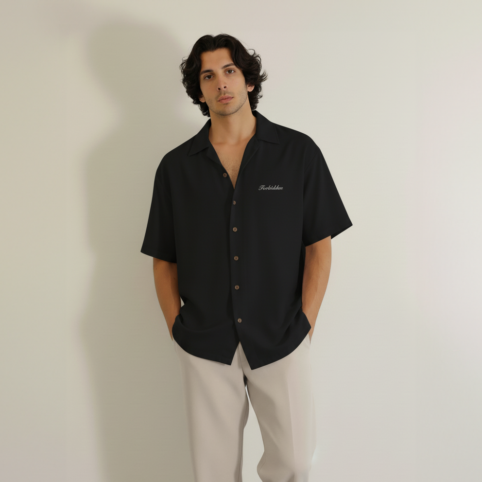  The design is a simple HD logo on the chest to elevate the look which can simply be paired with our Cypress Straight Pants

FABRIC - Shirt is made of High-Quality Armani fabric 