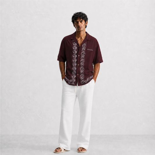 Paisley Kicks Bowling Shirt