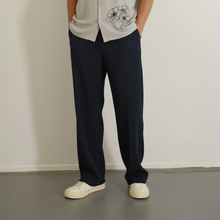 Playa Ribbed Straight Pants