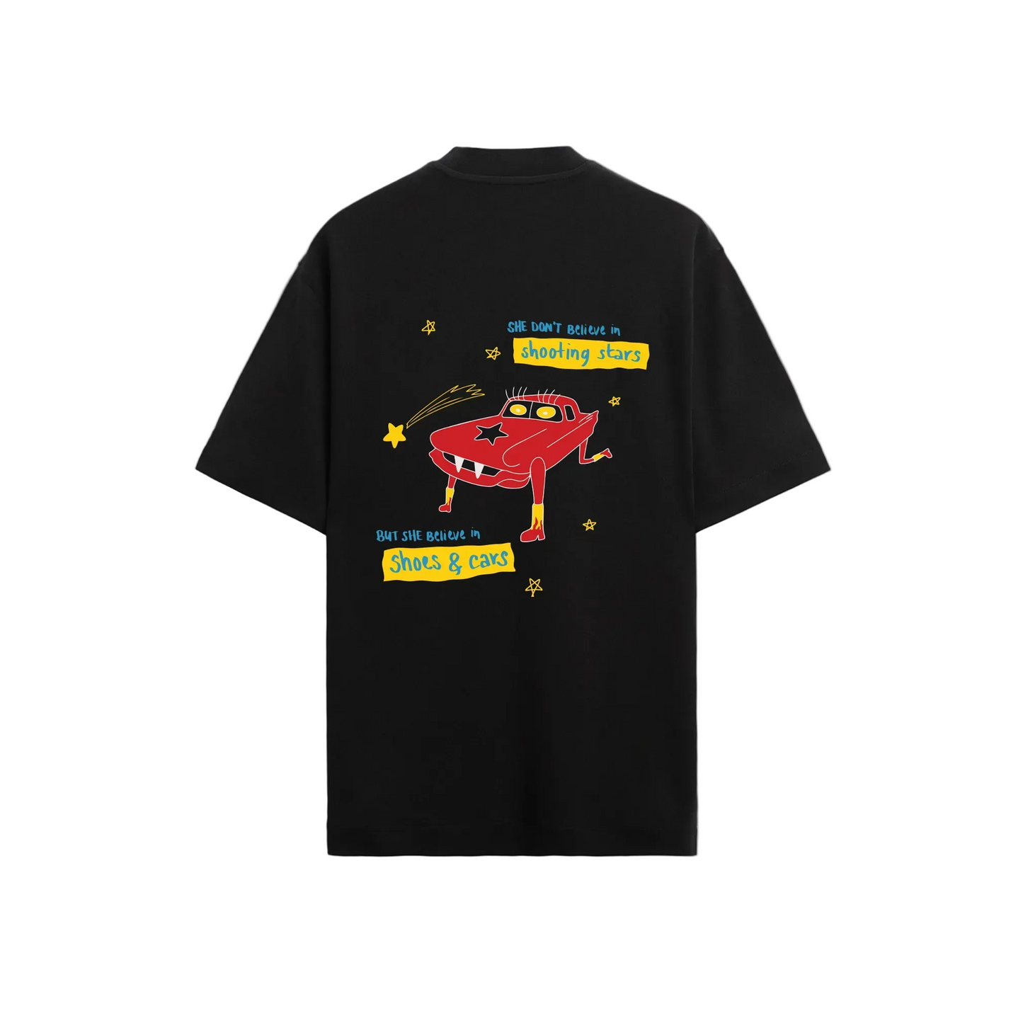 Flashing Lgihts Oversized Tee