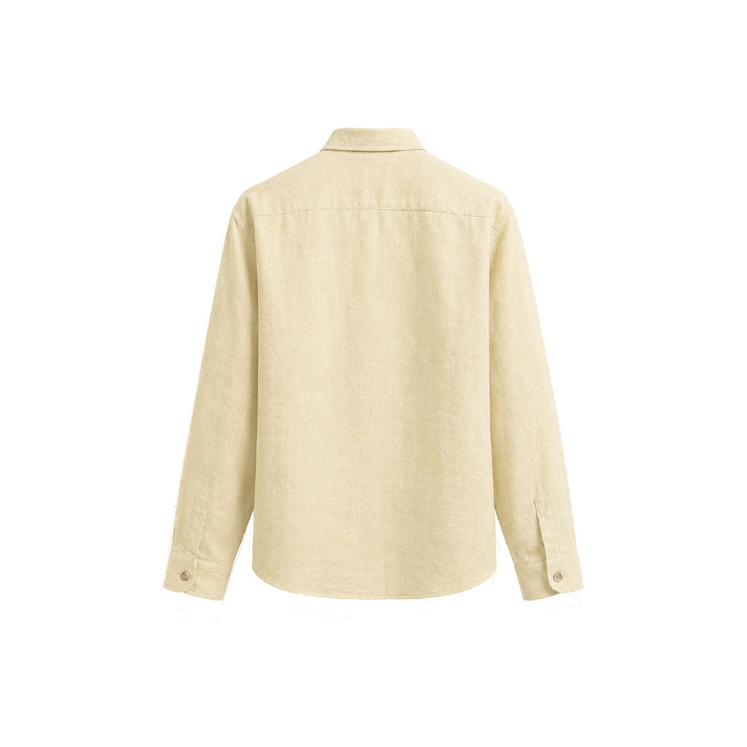 Tequilla Sunrise Full Sleeve Linen Shirt