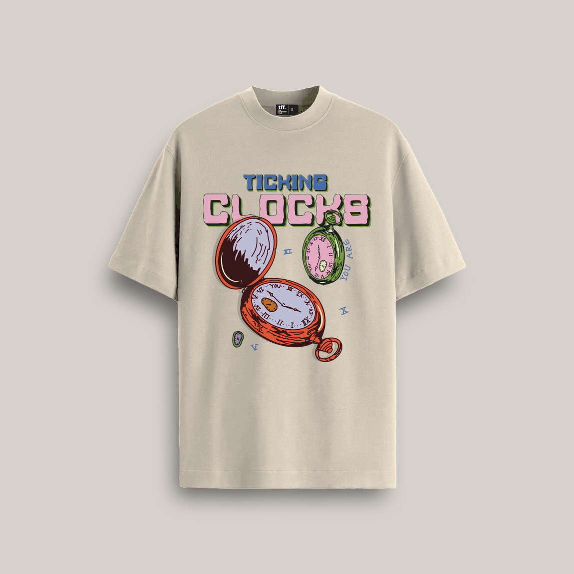 Clocks Oversized T-Shirt