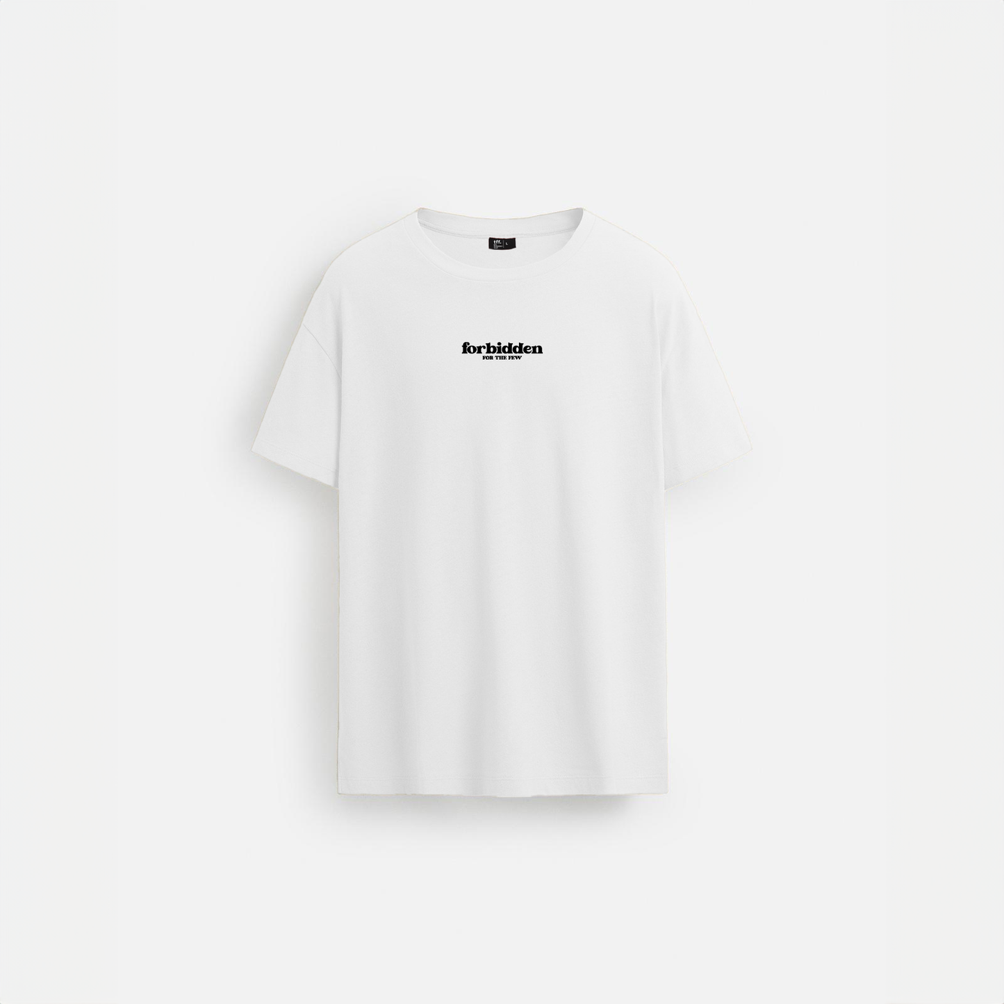 Cool White Relaxed Fit Tshirt
